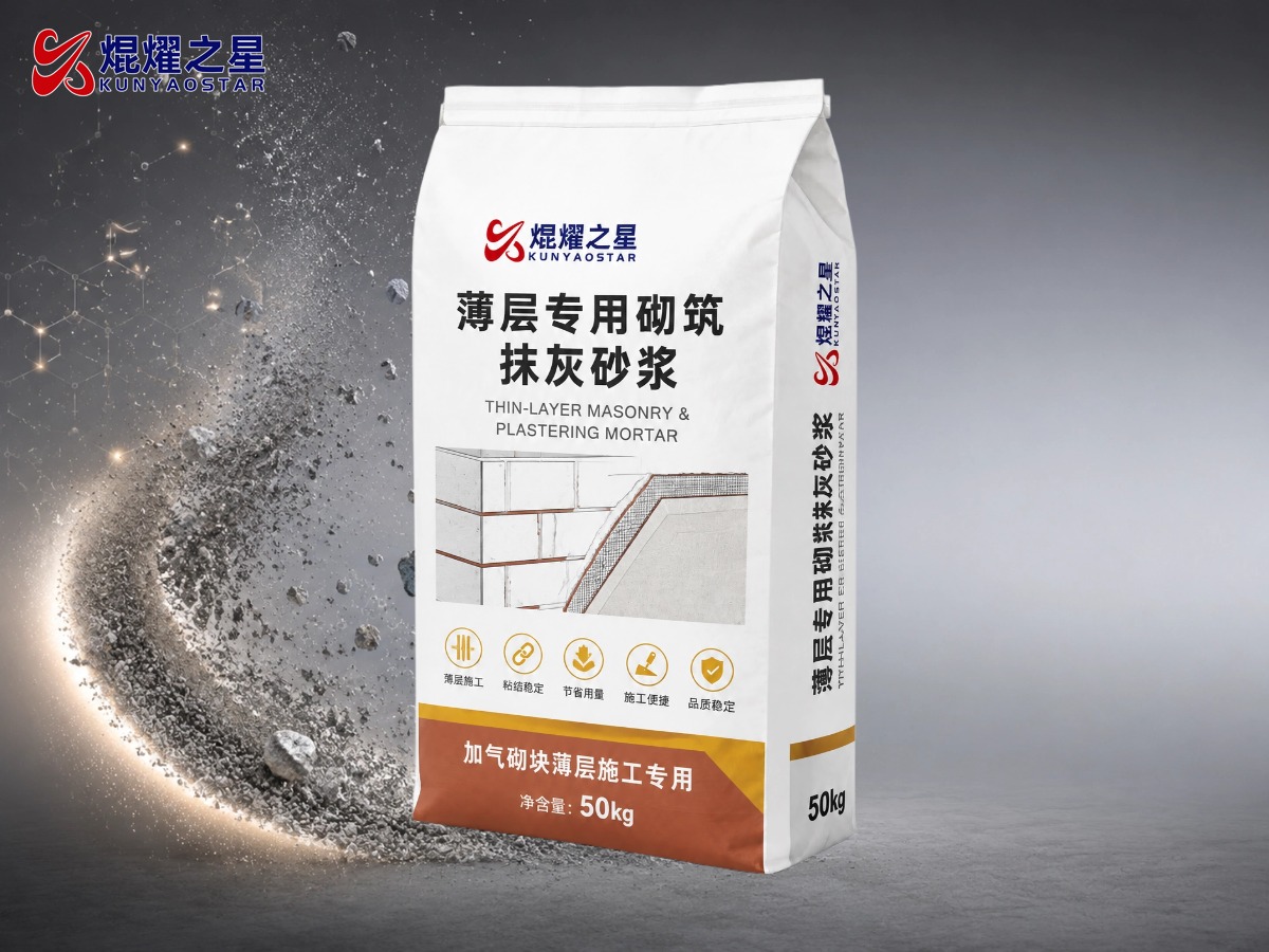 薄层专用砌筑、抹灰砂浆
